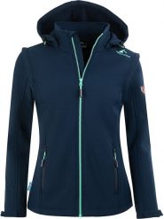 Westfjord Kurtka softshellowa 2w1 "Eldfjall" w kolorze granatowym rozmiar: S. Niebieskie kurtki sportowe Westfjord, m, bez wzorów, z polaru, bez kaptura, outdoorowe. Za 188.85 zł.