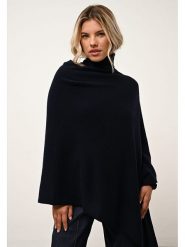 Just Cashmere Kaszmirowy golf "Ava" w kolorze granatowym rozmiar: XL. Niebieskie golfy Just Cashmere, xl, bez wzorów, z kaszmiru, bez ramiączek. Za 281.76 zł.