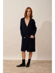 Just Cashmere Kaszmirowy kardigan "Dache" w kolorze granatowym rozmiar: XXL. Niebieskie kardigany Just Cashmere, xxl, bez wzorów, z kaszmiru. Za 978.99 zł.