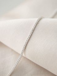 Lodie Silver Srebrna bransoletka z cyrkoniami rozmiar: onesize. Szare bransoletki Lodie Silver, z cyrkonią, srebrne. Za 56.99 zł.