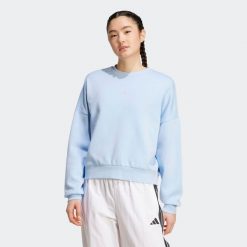 Bluza damska ADIDAS Gym & Pilates. Bluzy Adidas, s, bez wzorów, z bawełny, bez kaptura. W wyprzedaży za 119.99 zł.