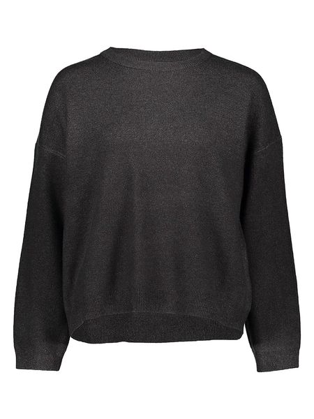 ONLY Sweter w kolorze czarnym rozmiar: XS. Czarne swetry Only, s, bez wzorów, z materiału, bez ramiączek. Za 61.46 zł.