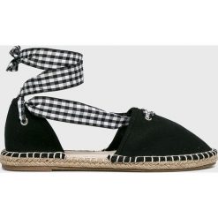 Answear - Espadryle South Beach. Espadryle ANSWEAR, bez wzorów, z materiału, bez obcasa, bez zapięcia. W wyprzedaży za 59.90 zł.
