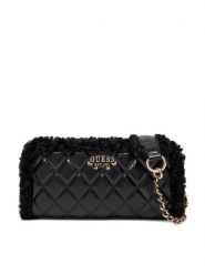 Guess Torebka Cristi Mini HWTG81 39720 Czarny. Czarne torebki klasyczne Guess, z aplikacjami, ze skóry, bez dodatków. Za 469.99 zł.