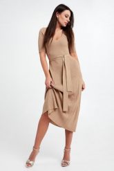 Sukienka plisowana TWINSET. Sukienki Twinset Milano, bez wzorów, bez kołnierzyka, bez ramiączek. Za 1,039.00 zł.