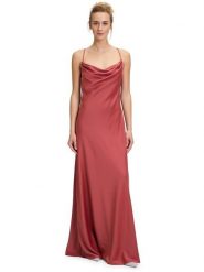 Vera Mont Sukienka w kolorze czerwonym rozmiar: 44. Czerwone sukienki Vera Mont, bez wzorów, bez kołnierzyka, bez ramiączek, midi. Za 186.19 zł.