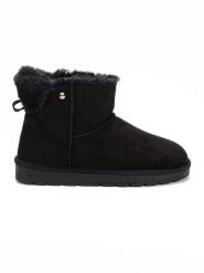 ISLAND BOOT Botki zimowe "Ilissa" w kolorze czarnym rozmiar: 38. Czarne botki Island Boot, na zimę, bez wzorów, bez obcasa, bez zapięcia. Za 128.55 zł.