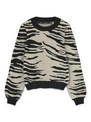 Vero Moda Sweter w kolorze beżowym rozmiar: M. Brązowe swetry Vero Moda, m, bez wzorów, bez ramiączek. Za 105.38 zł.