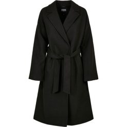 Klasyczny płaszcz damski Urban Classics Oversized (GT). Czarne płaszcze Urban Classics, m, bez wzorów, z materiału, bez kaptura. Za 424.95 zł.