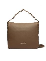 Valentino Torebka Lena VBSACG07 Brązowy. Brązowe torebki klasyczne Valentino, bez wzorów, ze lnu, bez dodatków. Za 749.99 zł.