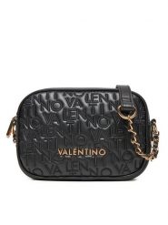 Valentino Torebka Dram VBS8D215 Czarny. Czarne listonoszki Valentino, bez wzorów, ze skóry, bez dodatków. Za 309.99 zł.