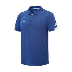 Polo Babolat Play. Niebieskie koszulki polo BABOLAT, m, bez wzorów, z materiału, bez kołnierzyka, bez ramiączek. Za 175.45 zł.