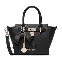 Torebka Nine West. Czarne torebki klasyczne Nine West, bez wzorów, bez dodatków. Za 329.99 zł.
