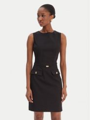 Bardot Sukienka koktajlowa Karoline 60099DB3 Czarny Slim Fit. Czarne sukienki Bardot, bez wzorów, z syntetyku, wizytowe, bez kołnierzyka, bez ramiączek. Za 749.99 zł.