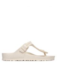 Birkenstock Japonki Gizeh Eva 1031278 Biały. Białe klapki Birkenstock, bez wzorów, z syntetyku, bez obcasa. Za 209.99 zł.