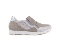 Półbuty Bayla-131 8405 Zinco, Beż, Skóra naturalna - 38. Szare obuwie sportowe Bayla, z nubiku, bez zapięcia. W wyprzedaży za 89.10 zł.