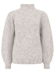 Zwillingsherz Sweter w kolorze szarym rozmiar: L. Szare swetry Zwillingsherz, l, bez wzorów, prążkowane, bez ramiączek. Za 227.31 zł.