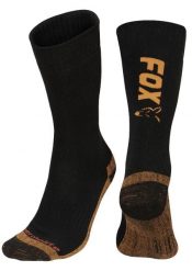 Długie skarpety Fox thermolite. Brązowe skarpety FOX, bez wzorów, z lycry. Za 118.00 zł.