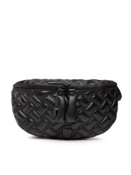Kurt Geiger Saszetka nerka Kensington Drench Belt Bag 9317000109 Czarny. Czarne torebki klasyczne Kurt Geiger, bez wzorów, ze skóry, bez dodatków. Za 869.99 zł.