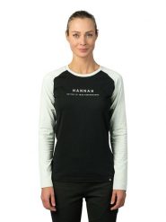 Hannah Koszulka "Prim" w kolorze czarnym rozmiar: 36. Czarne bluzki Hannah, bez wzorów, bez kołnierzyka, bez ramiączek. Za 130.99 zł.