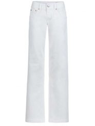 Herrlicher Dżinsy "Edna" - Straight fit - w kolorze białym rozmiar: W30/L32. Białe jeansy Herrlicher, l, bez wzorów. Za 197.63 zł.