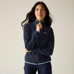 Damska bluza polarowa Rivendell z zamkiem błyskawicznym. Czerwone bluzy Regatta, m, bez wzorów, z materiału, bez kaptura. Za 183.99 zł.