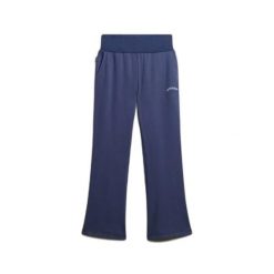 Damskie spodnie dresowe Superdry Essential Logo Lr Flare. Niebieskie spodnie dresowe Superdry, bez wzorów, z dresówki. Za 308.95 zł.