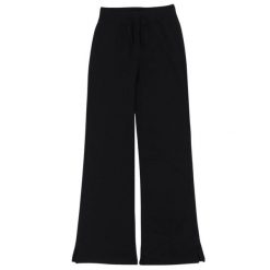 Spodnie Do Joggingu Damskie Szeroka KK001. Czarne spodnie sportowe Champion, l, bez wzorów, do biegania. Za 252.99 zł.
