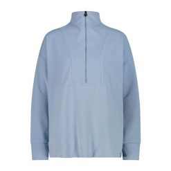 Bluza damska CMP. Niebieskie bluzy CMP, bez wzorów, bez kaptura. Za 323.50 zł.