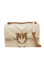 PINKO Torebka Love One Mini Light 104550 A26Z Écru. Listonoszki Pinko, bez wzorów, ze skóry, bez dodatków. Za 999.99 zł.