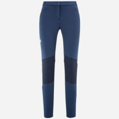 Spodnie trekkingowe damskie Millet Trekker Tight W. Niebieskie spodnie sportowe Millet, na lato, m, bez wzorów, trekkingowe. Za 419.90 zł.