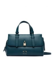Armani Exchange Torebka XW003055 AF28605 U7338 Zielony. Zielone torebki klasyczne Armani Exchange, bez wzorów, ze skóry, bez dodatków. Za 704.99 zł.