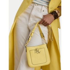 Torebka LAUREN RALPH LAUREN. Żółte torebki klasyczne Lauren Ralph Lauren, bez wzorów, bez dodatków. Za 1,029.00 zł.