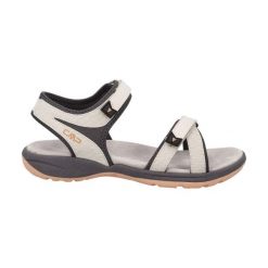 Sandały sportowe damskie CMP ADIB. Brązowe obuwie sportowe CMP, bez zapięcia, trekkingowe. Za 169.99 zł.