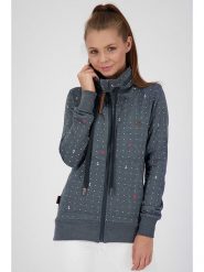 Alife and kickin Bluza "VivianAK B" w kolorze szarym rozmiar: L. Szare bluzy Alife and Kickin, l, bez wzorów, bez kaptura. Za 86.99 zł.