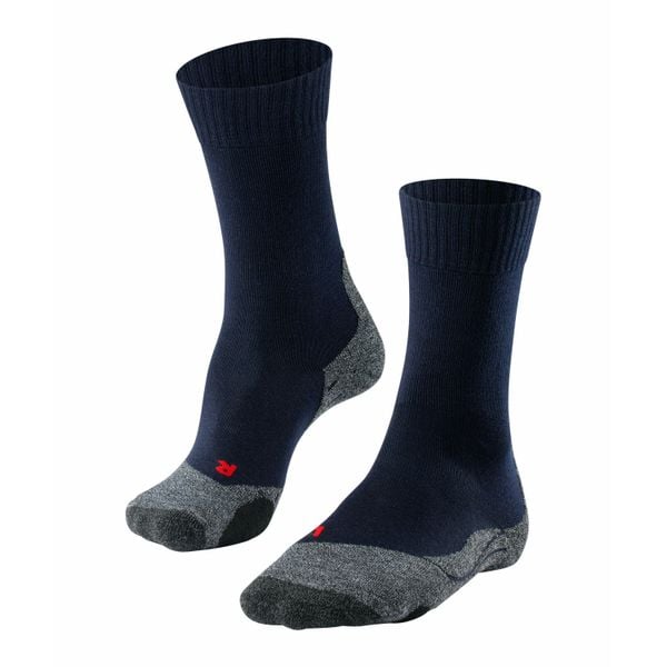 Skarpetki damskie Falke TK2. Niebieskie skarpety Falke, bez wzorów, z elastanu. Za 157.00 zł.