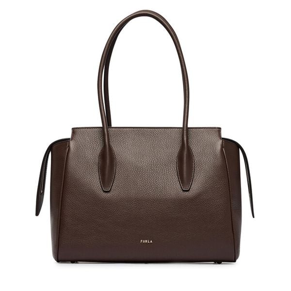 Torebka Furla. Brązowe torebki klasyczne Furla, bez wzorów, bez dodatków. Za 1,839.00 zł.