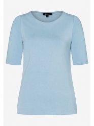 More & More Koszulka w kolorze błękitnym rozmiar: 44. Niebieskie bluzki More & More, bez wzorów, bez kołnierzyka, bez ramiączek. Za 56.99 zł.