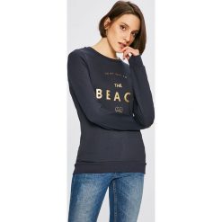 Femi Stories - Bluza. Niebieskie bluzy Femi Stories, m, bez wzorów, z bawełny, bez kaptura. W wyprzedaży za 129.90 zł.