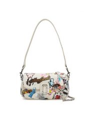 Marc Jacobs Torebka The Sticker Clover Shoulder Bag 2S5HSH027H02 Biały. Białe torebki klasyczne Marc Jacobs, bez wzorów, ze skóry, bez dodatków. Za 1,119.00 zł.