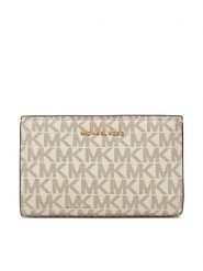 MICHAEL Michael Kors Portfel Bryant 32S5GYTZ2B Beżowy. Brązowe portfele MICHAEL Michael Kors, bez wzorów, ze skóry. Za 549.99 zł.