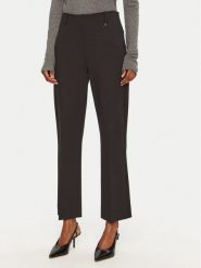 Joseph Ribkoff Spodnie materiałowe 243049 Czarny Wide Fit. Czarne spodnie materiałowe Joseph Ribkoff, bez wzorów, z materiału. Za 389.99 zł.