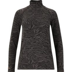 Koszulka damska z długimi rękawami Athlecia Anana. Niebieskie bluzki Athlecia, bez wzorów, sportowe, bez kołnierzyka, bez ramiączek. W wyprzedaży za 136.00 zł.