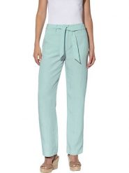 Heine Spodnie w kolorze miętowym rozmiar: 44. Zielone spodnie materiałowe Heine, na co dzień, bez wzorów, z materiału. Za 91.99 zł.