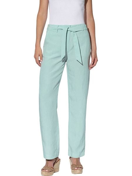 Heine Spodnie w kolorze miętowym rozmiar: 44. Zielone spodnie materiałowe Heine, na co dzień, bez wzorów, z materiału. Za 91.99 zł.