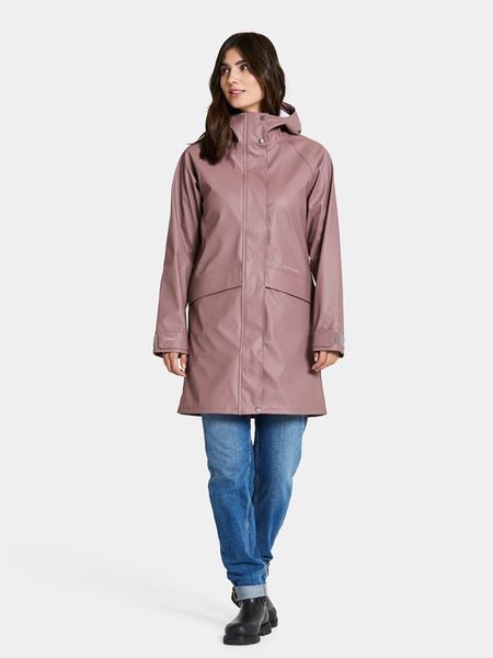 Didriksons Parka "Elly" w kolorze jasnoróżowym rozmiar: 40. Różowe parki Didriksons, s, bez kaptura. Za 224.95 zł.