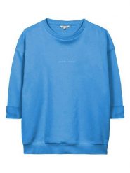 Herrlicher Bluza w kolorze niebieskim rozmiar: S. Niebieskie bluzy Herrlicher, s, bez wzorów, bez kaptura. Za 176.08 zł.