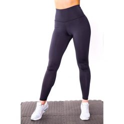 Legginsy na siłownię damskie 2skin Basic, wysoki stan. Czarne legginsy 2SkIN, xl, bez wzorów, z podwyższonym stanem. W wyprzedaży za 119.00 zł.