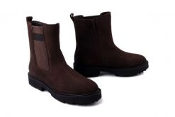 JOSEF SEIBEL 98503 VL402 330 Bridget 03 moro, kozaki damskie. Brązowe kozaki Josef Seibel, ze skóry, bez obcasa, bez zapięcia. Za 579.90 zł.
