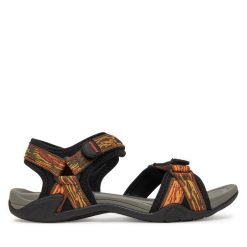 Sandały Grisport. Sandały Grisport, bez wzorów, sportowe, bez obcasa, bez zapięcia. Za 129.99 zł.